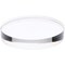 Plymor Clear Acrylic Round Standard-Edge Display Base, 2" W x 2" D x 0.375" H